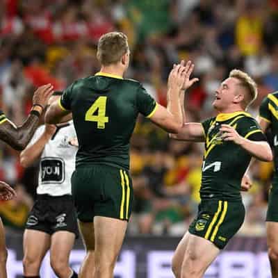 Kangaroos down Tonga in Pacific Championships victory