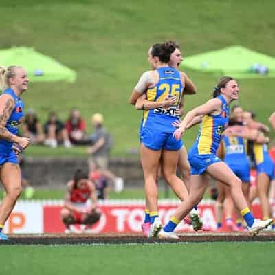 Suns rise to eclipse Swans for first win of AFLW season