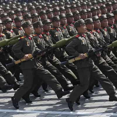 Video purports to show North Korean soldiers in Russia