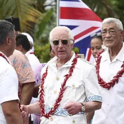 King Charles becomes Samoan 'high chief' and tries kava