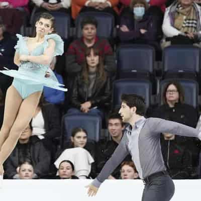 Australian ice skaters collect first Grand Prix medal