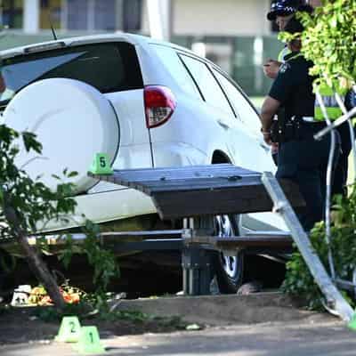 'Tragic accident': boy dies as car crashes into school