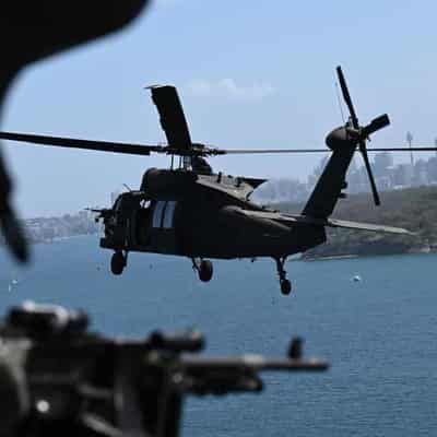 Black Hawks swoop in show of new aerial capability