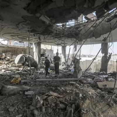 Israeli strike kills at least 93 in north Gaza building