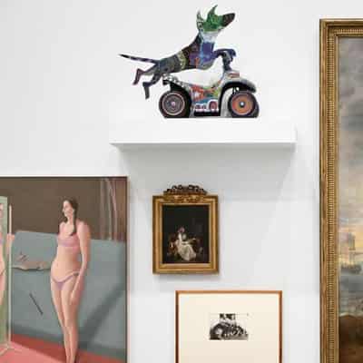 Every dog has its day at the gallery (and cats too)