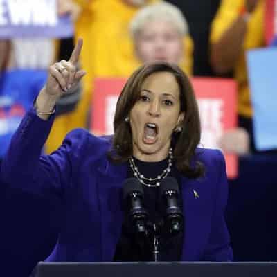 Trump comment on women 'offensive to everybody': Harris