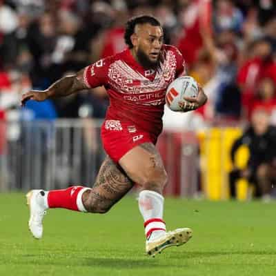 Tonne of Tongan muscle won't scare Aussies in Cup final