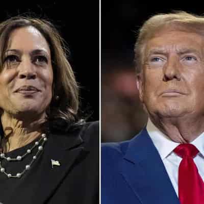 Trump, Harris make final pitch on eve of historic vote