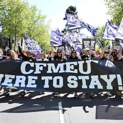 Mock outrage and double standard claims in CFMEU tussle