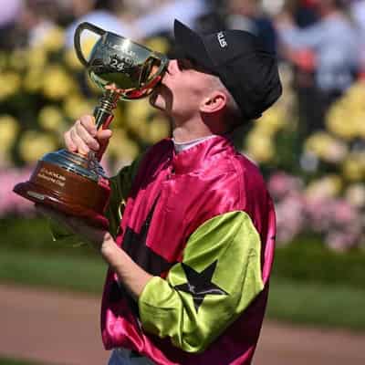 How Robbie Dolan celebrated Melbourne Cup success