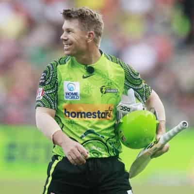 Warner gets closure on Cape Town as Thunder BBL captain