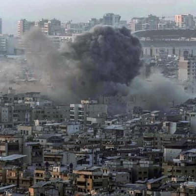 Israeli strikes on east Lebanon kill dozens of people