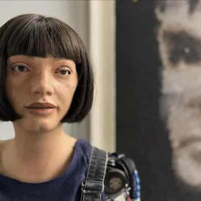 Robot makes history as humanoid's art sells at auction