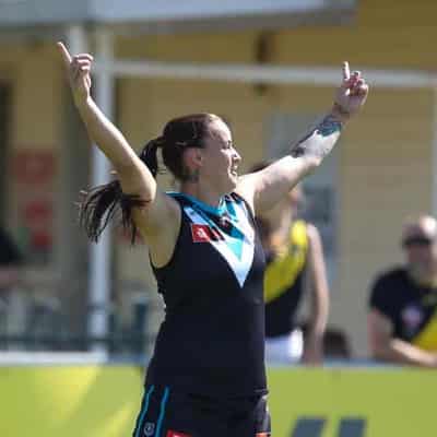 Port power past Richmond in AFLW elimination final