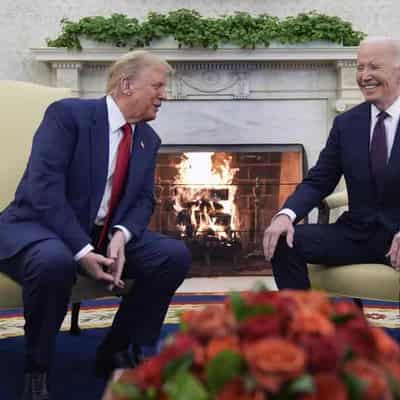 Trump, Biden pledge orderly transition of power