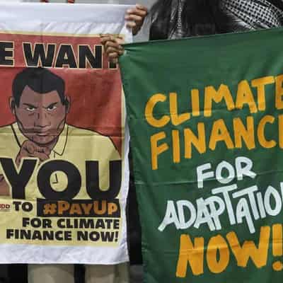 Climate talks urged to find trillions for poor nations