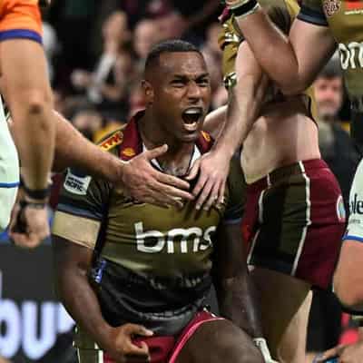 Winger Suliasi Vunivalu confirms French rugby move