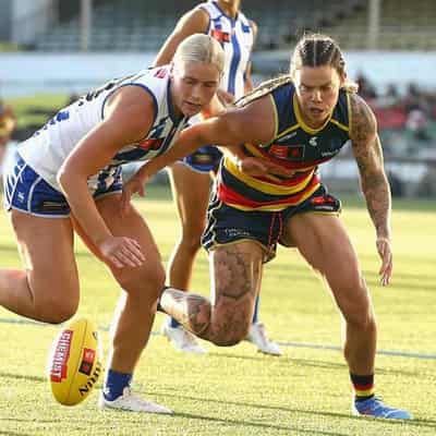 Crows star Hatchard overcomes illness for AFLW finals