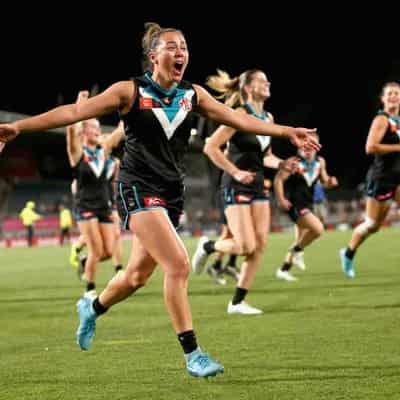 Port stun Hawks in one-point AFLW semi-final thriller