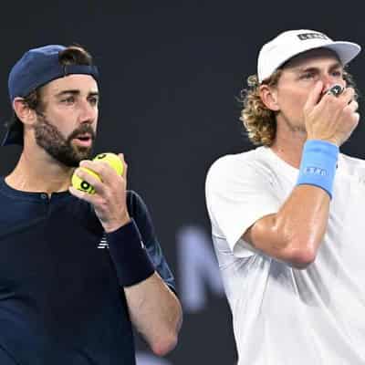 Thompson, Purcell let match point slip in ATP Finals