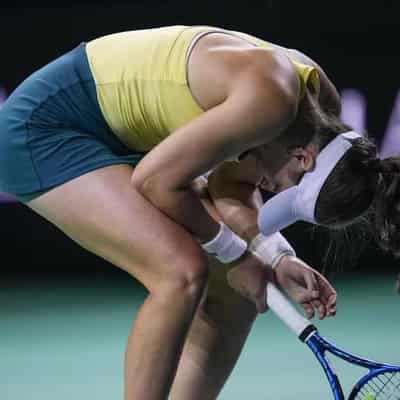 Tomljanovic injured as Australia crash out of BJK Cup