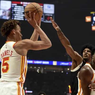 Aussie Daniels' NBA streak ends in Hawks loss