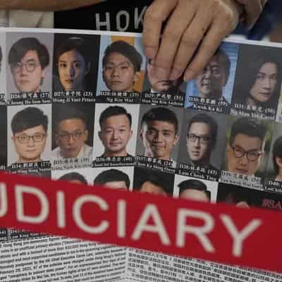 Criticism as HK activists jailed in landmark trial