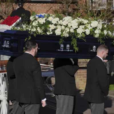 One Direction stars join mourners at Payne's funeral