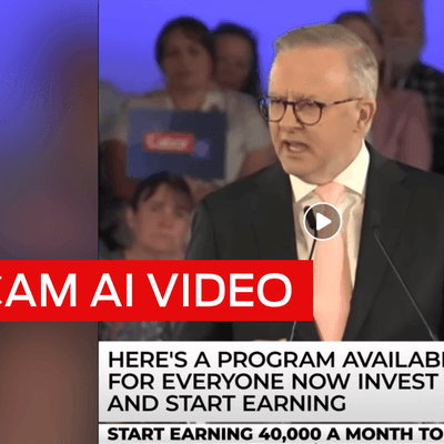 Anthony Albanese video manipulated in AI scam