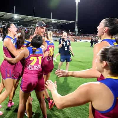 Lions mow down Crows, storm into AFLW grand final