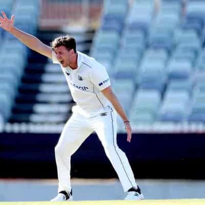 WA quick Richardson survives injury scare in Shield