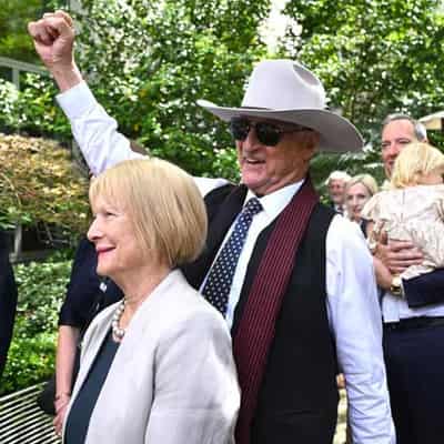 Kat in the hat scores half-century as a politician