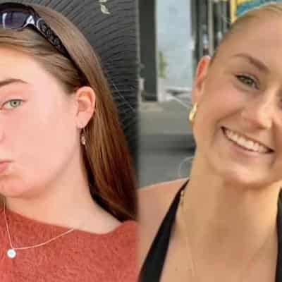 Sad homecoming as teenage backpackers' bodies returned