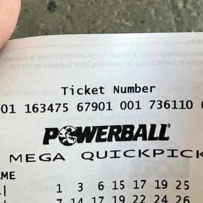 Grandparents, mystery Melbournite split $100m Powerball