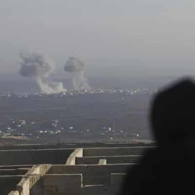 Jets bomb northwest Syria areas held by Islamist rebels