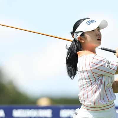 South Korean amateur the shock Australian Open leader