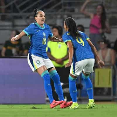 Matildas lose to Brazil after Catley pre-game drama