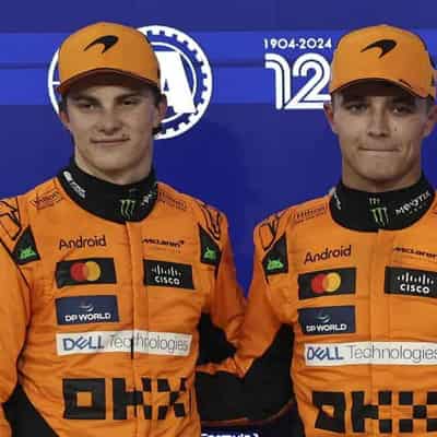 Norris pips Piastri for pole in McLaren's Abu Dhabi 1-2