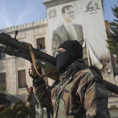 Syrian president flees as rebels take over Damascus