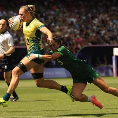 Levi hat-trick as Aussie women star at Cape Town Sevens