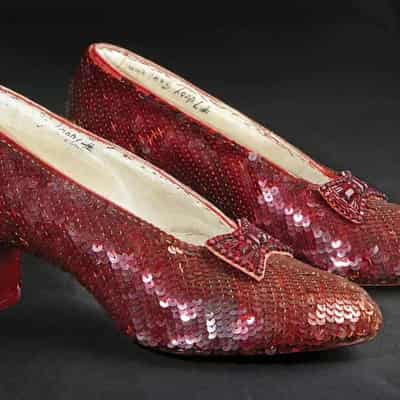 The Wizard of Oz ruby slippers sell for $US28 million