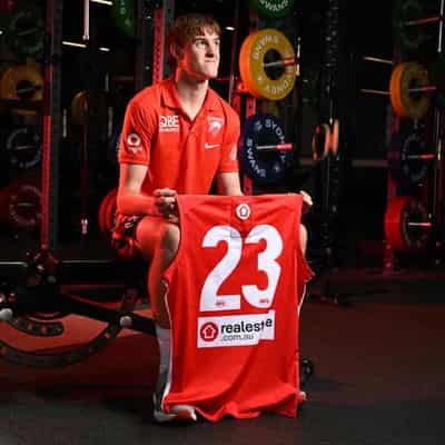 Swans draftee Bowman handed Franklin's famous number