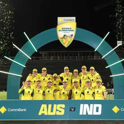 Sutherland ton lifts Australia to ODI win over India