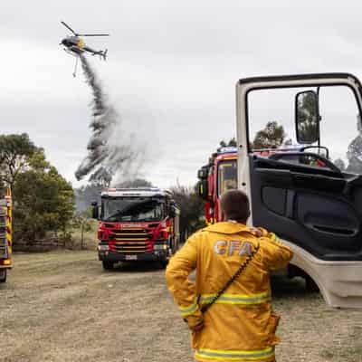 Fire threat high despite cool relief as states swelter