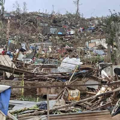 Rescuers race to find cyclone survivors in Mayotte