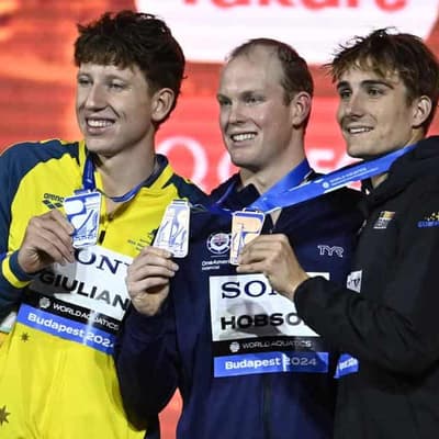 Aussie Giuliani's silver lining at landmark worlds