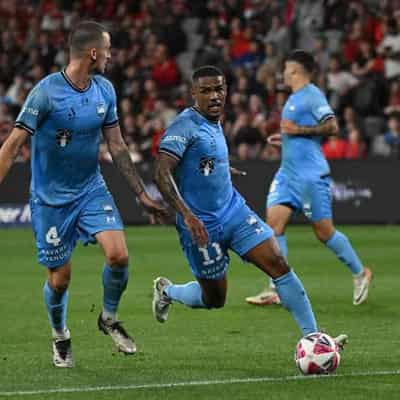 Costa saves Sydney in 3-3 draw with Adelaide