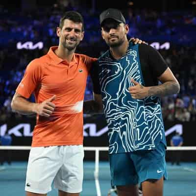 'I can help him': Kyrgios to give Djokovic doubles fun