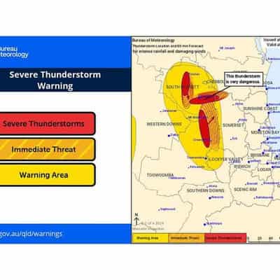 'Very dangerous' thunderstorms trigger warning