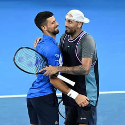 He can beat anyone: Djokovic's big call on Kyrgios